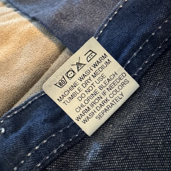 Vintage KEY Authentic Dungaree Jeans 30x32 Regular Fit Carpenter Denim NWT - Picture 5 of 13